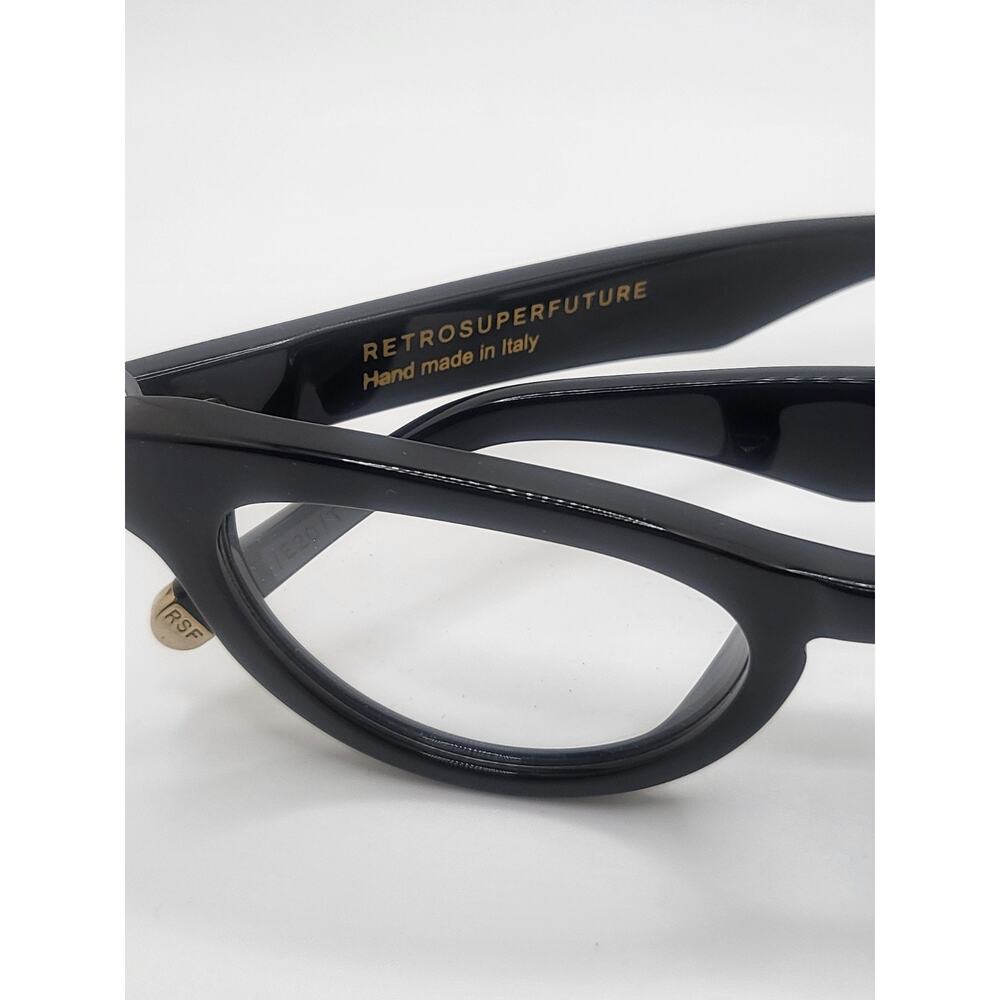 RetroSuperFuture Numero 64 Matte Black Frame 50mm Optical Wide Frame NIB - Picture 2 of 5
